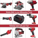 MILWAUKEE 49-24-0171 18V 4000mAh Drill Replacement Battery 