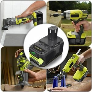RYOBI CHD-1801M 18V 4000mAh Drill Replacement Battery 