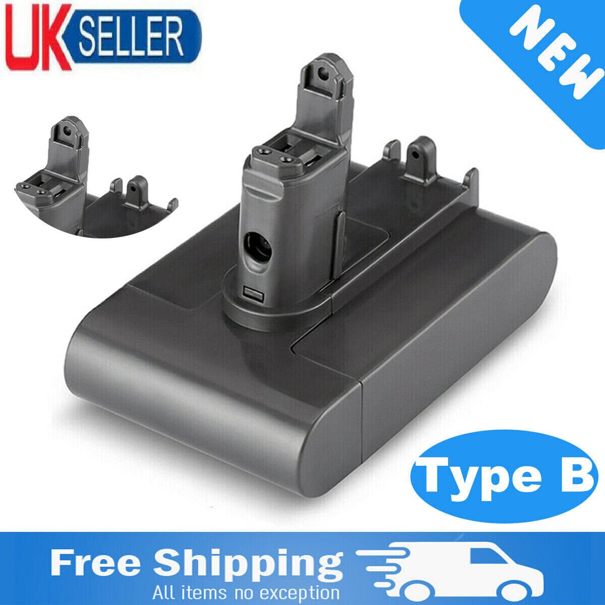 DYSON DC44 Animal B 22.2V 4000mAh Vacuum Cleaner Replacement Battery