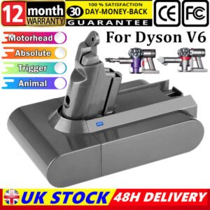 DYSON 215056-02/02 21.6V 4000mAh Vacuum Cleaner Replacement Battery UKTool-Battery